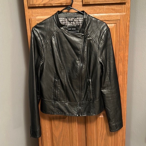 Black Rivet Jackets & Coats Black Rivet Leather Jacket Womens Size